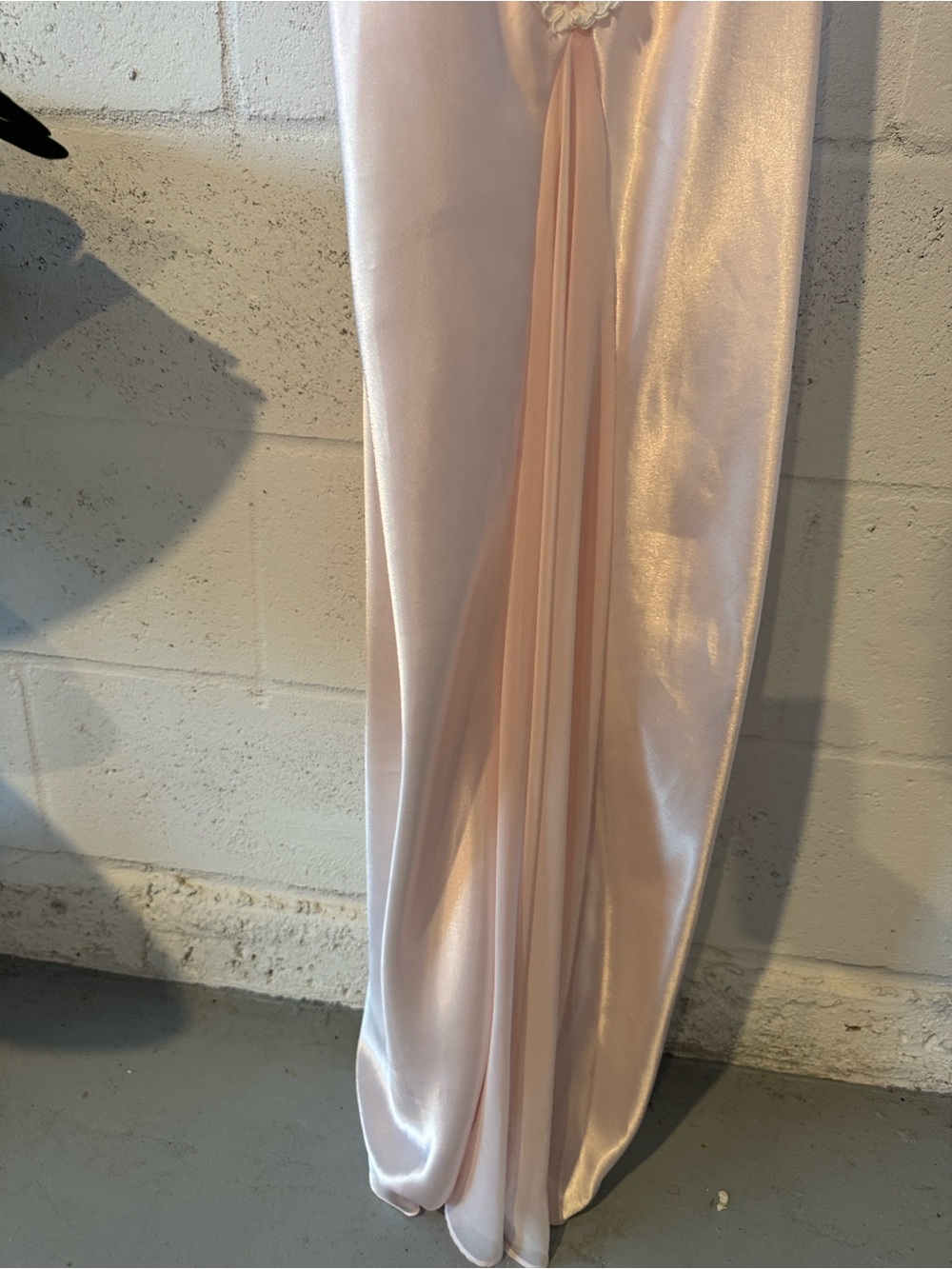 Vintage Bridal The Jessica Lynn Collection Silky Lace-Trim Slip Nightgown - - Picture 12 of 12